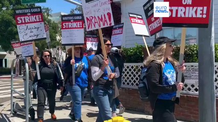 Hollywood TV and movie writers go on strike for fair pay