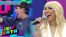 Vice Ganda likes Tyang Amy's acting skills | Isip Bata