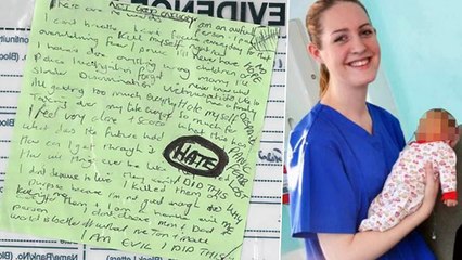 ‘There are no words to make this easier’: Lucy Letby wrote card to parents of baby she is accused of murdering