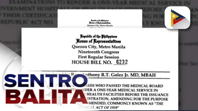 Mandatory Medical Service Bill na layong matugunan ang kakulangan ng healthcare workers sa bansa, isinusulong sa Kamara