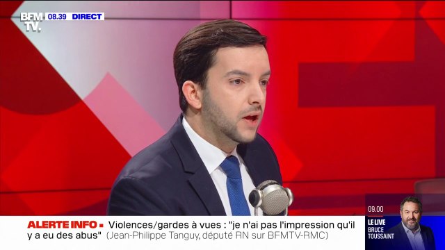 Il était là pour se payer Marine Le Pen : Jean-Philippe Tanguy réagit à l'interview de Gérald Darmanin sur BFMTV-RMC