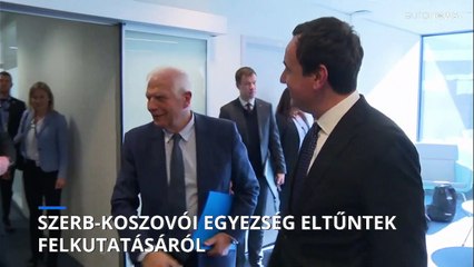 Szerb-koszovói megegyezés eltűntek felkutatásáról