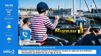 Départ de la course des géants des mer dimanche à Brest
