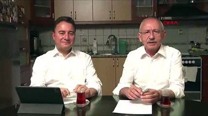 Kılıçdaroğlu ve Babacan mutfaktan seslendi: Şampiyonlar Ligi hazır