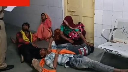 आमने सामने की टक्कर में वाहनों के उड़े परखच्चे, हर तरफ मची चीख पुकार