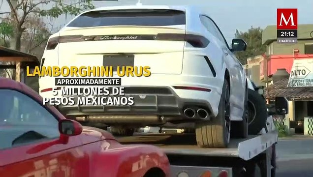 Decomisan autos de lujo en Tierra Caliente, presuntamente pertenecen a la familia michoacana