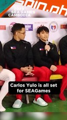 Carlos Yulo is all set for SEA Games