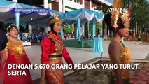 Tarian Para Pelajar Pancasila di Kalbar Pecahkan Rekor MURI