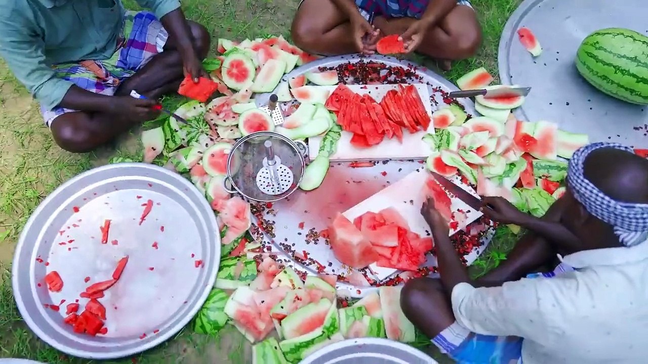 BIG ICE CREAM _ Biggest Stick ice making _ Watermelon ice _ Kiwi ice _ Milk ice _ Fruit ice Making