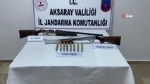 Asker eğlencesinde havaya ateş eden maganda 2 ruhsatsız tüfekle yakalandı