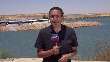 مراسل #العربية أحمد عثمان: استمرار عبور النازحين من #السودان إلى #مصر.. والغالبية تتوافد عبر منفذ "قسطل" البري