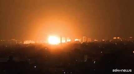 M.O., attacchi aerei israeliani sulla Striscia di Gaza