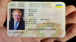 Bizarre driver's license: Drunk driver identifies himself as Boris Johnson