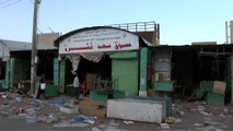 مراسل الجزيرة يرصد الدمار في سوق سعد قشرة بالخرطوم بحري