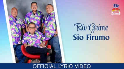 Rio Grime - Sio Firumo (Official Lyric Video)