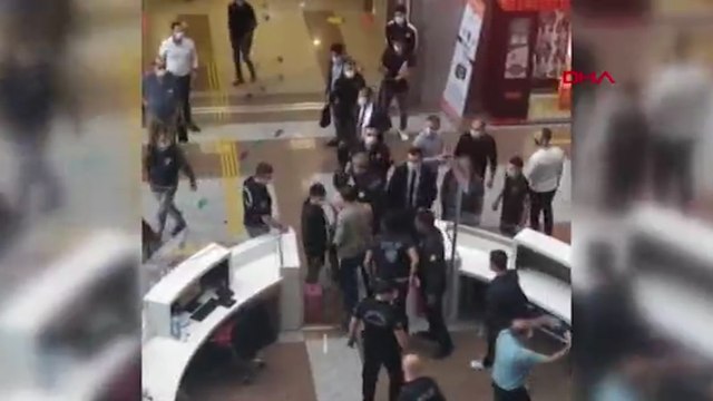 Katil zanlısı baba Çağlayan Adliyesi'ni birbirine katmış