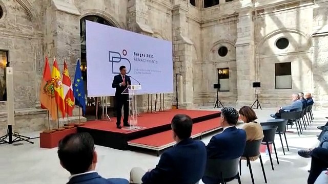 Acto de adhesión a la candidatura de Burgos a Capital Europea de la Cultura 2031
