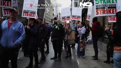 Film and television writers in the US have gone on strike for better pay