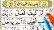 Learn And Read Surah Al-Feel Full HD Arabic Text - Learn Surah Fil - Surah Al-Fil Full -سورہ الفیل -