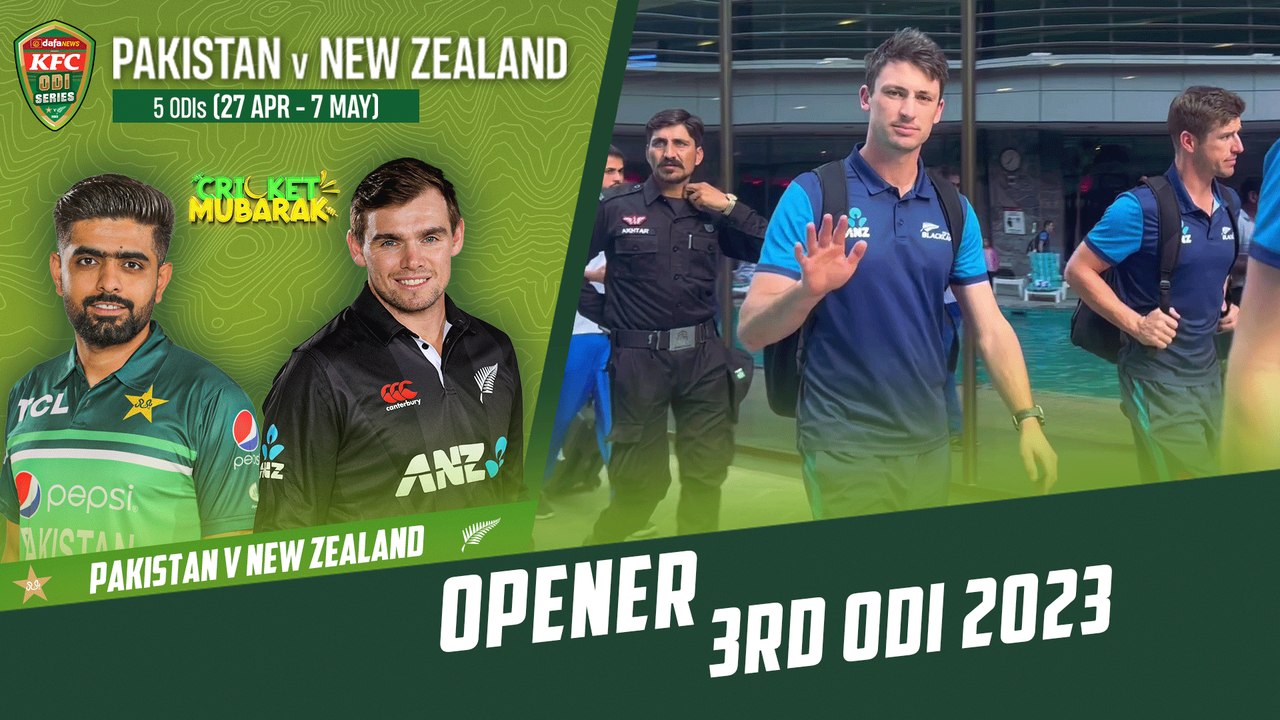 Opener | Pakistan vs New Zealand | 3rd ODI 2023 | PCB | M2B2T