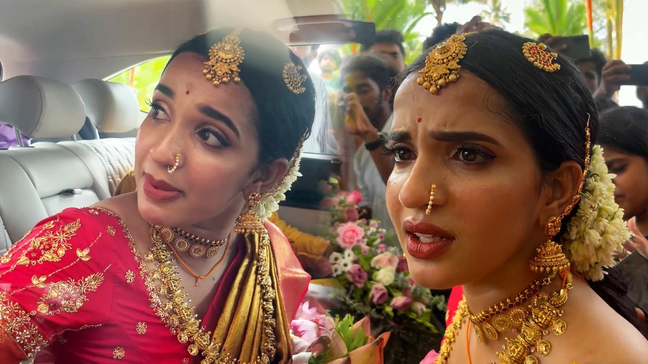Malavika Krishnadas Wedding: "അമ്മയോട് യാത്ര പറയുന്നില്ല", സങ്കടത്തോടെ മാളവിക വരന്റെ വീട്ടിലേക്ക്