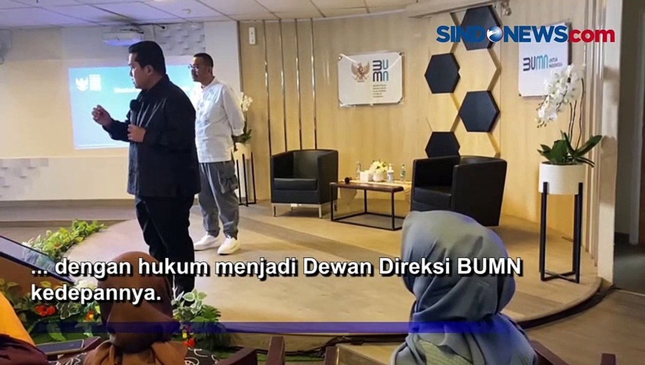 Tegas! Erick Thohir Sebut Tidak Ada Ruang Bagi Koruptor di BUMN