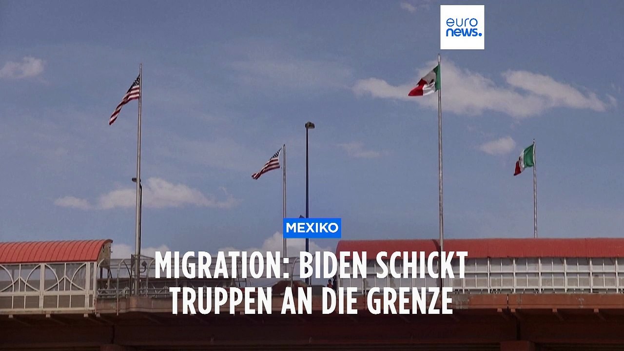 Migration: Biden schickt 1.500 Soldaten an die Grenze zu Mexiko