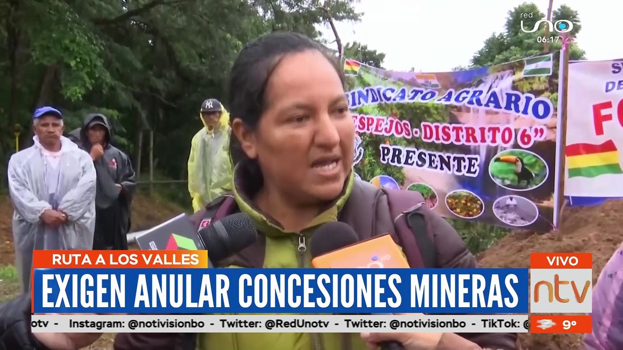 Bloqueo ruta a los valles: Pobladores de Santa Martha piden cárcel para acusado de traficar tierras