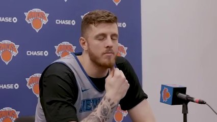 Isaiah Hartenstein + Josh Hart | NY Knicks Media Availability (May 2, 2023)