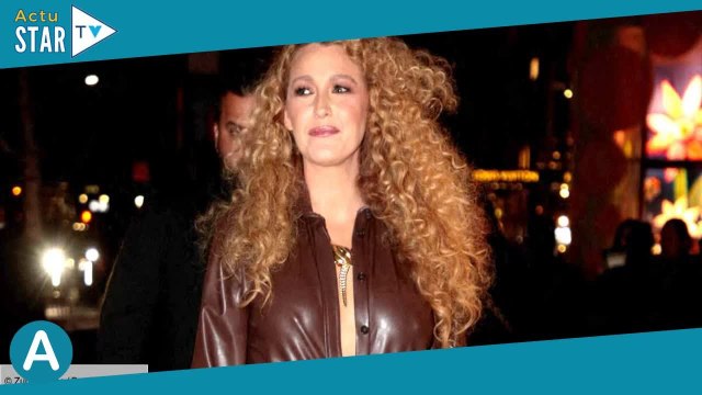 Blake Lively absente du Met Gala, elle était en train… de tirer son lait