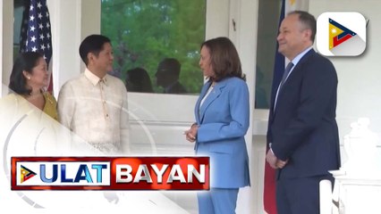 PBBM, nakipagpulong kay US VP Kamala Harris; isyu sa West Philippine Sea, natalakay