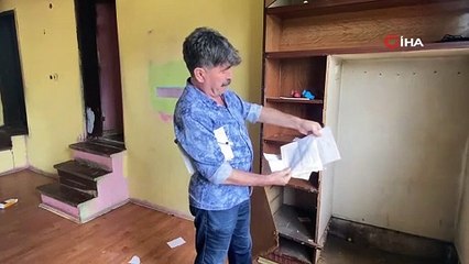 Yıllar sonra kiraya verdiği evini görmeye gidince hayatının şokunu yaşadı