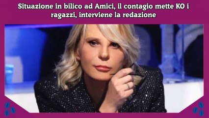 Situazione in bilico ad Amici, il contagio mette KO i ragazzi, interviene la redazione