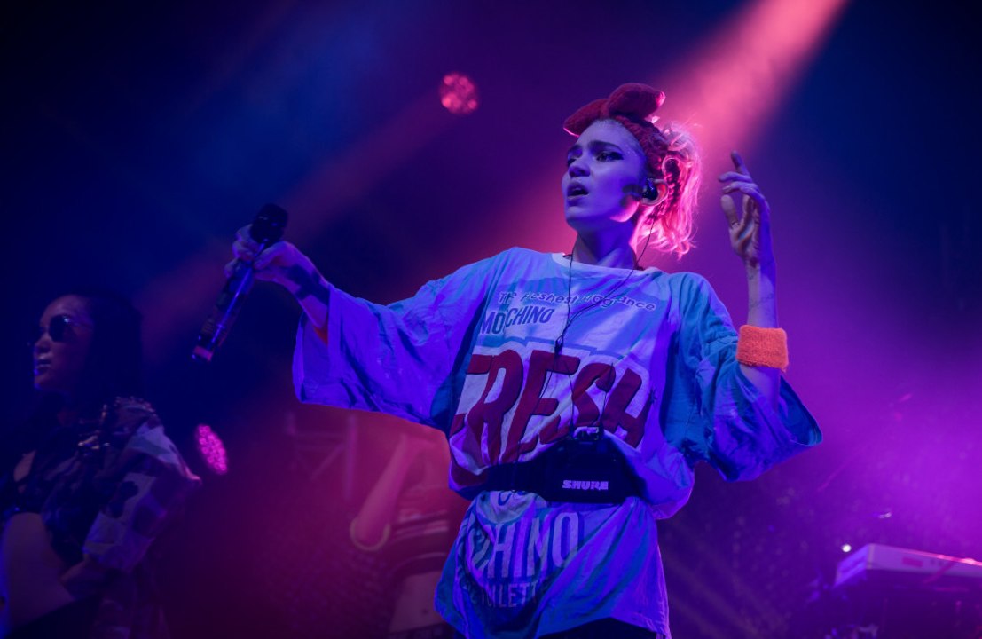 Grimes calls on fans to beta test Elf.Tech