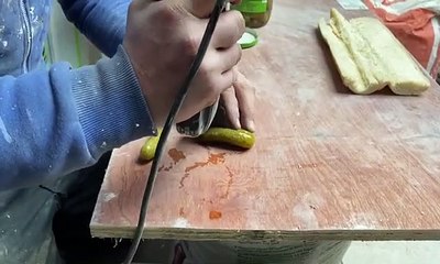 Faire un sandwich sur un chantier