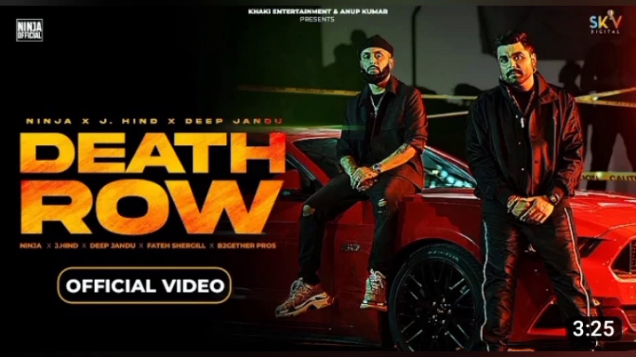 Death Row (OFficial Video) Ninja - J Hind Deep Jandu - Sky - Latest Punjabi Songs 2023
