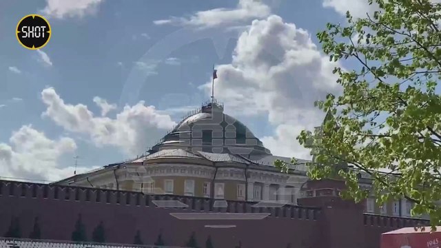 صور تظهر قبة الكرملين صباح اليوم بعد ساعات من الهجوم الأوكراني #العربية