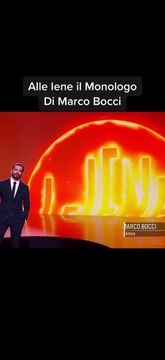 Il monologo di Marco Bocci, non ho memoria per colpa di un virus