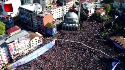 Cumhurbaşkanı Erdoğan Rize'de: Bugüne kadar böyle bir katılım görmedim