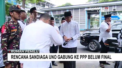 Sandiaga Uno Ungkap Alasan Rencana Gabung ke PPP Belum Final