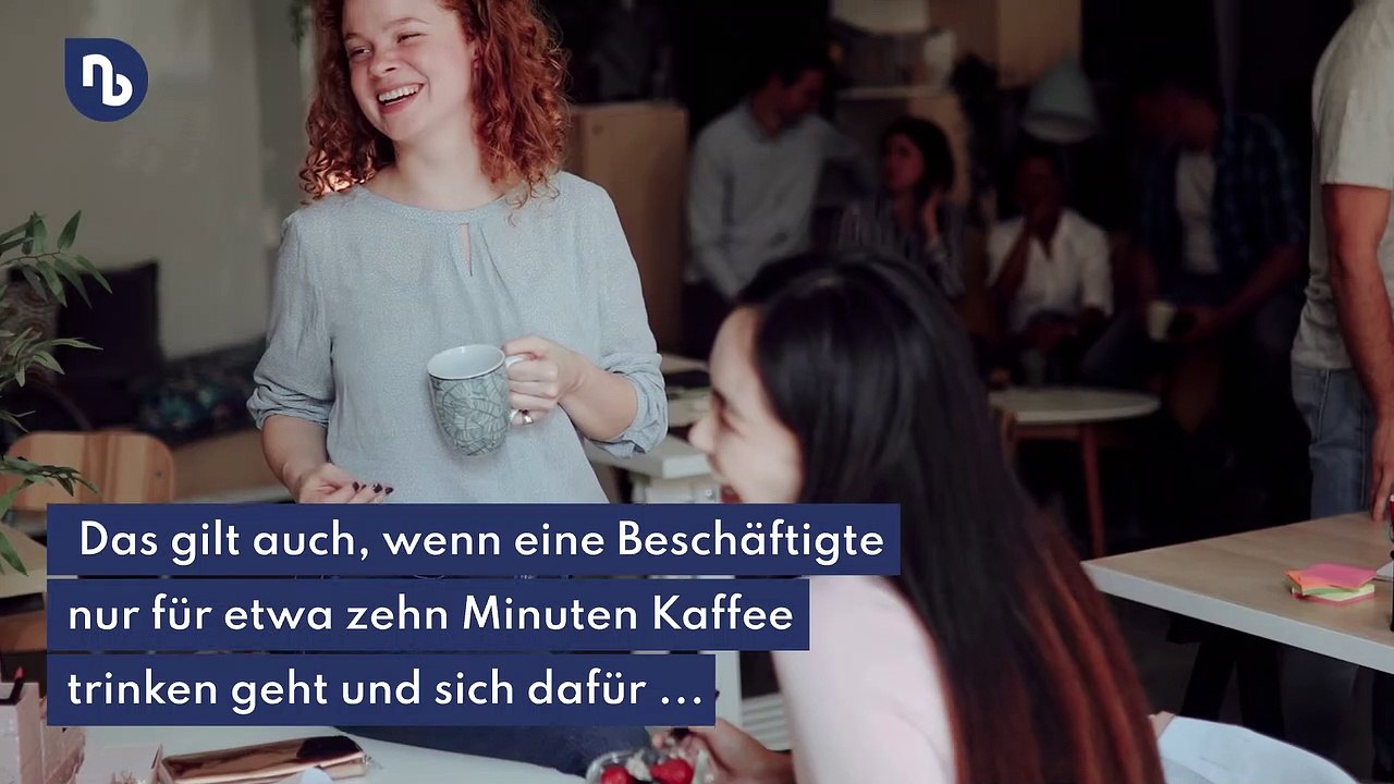 Fristlose Kündigung wegen zehn Minuten Kaffeepause?