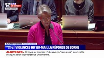 Violences du 1er-Mai: Élisabeth Borne dénonce “des casseurs décidés à en découdre avec les forces de l’ordre”
