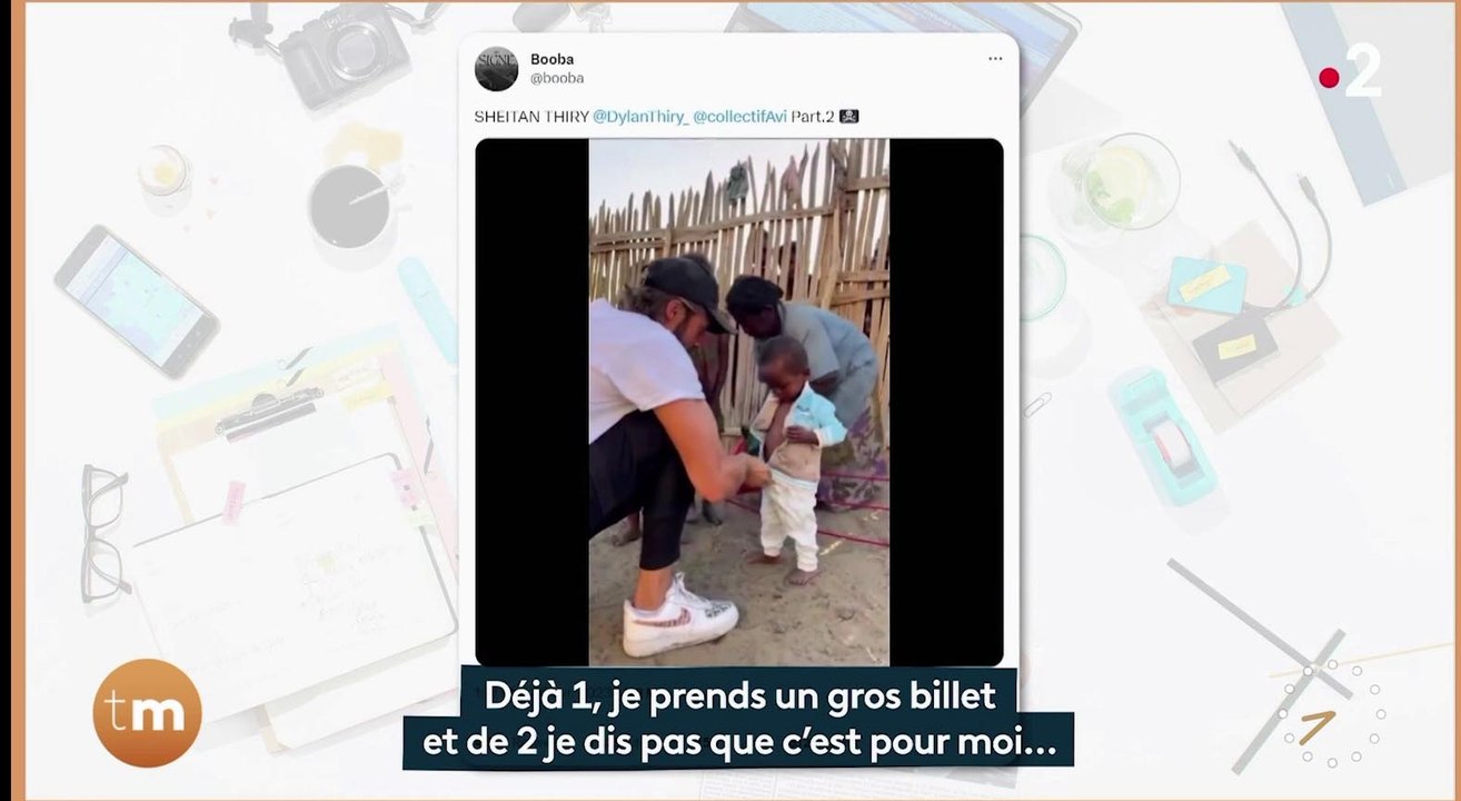 Zapping du 03/05 : L'influenceur Dylan Thiry, accusé de trafic d'enfants par Booba