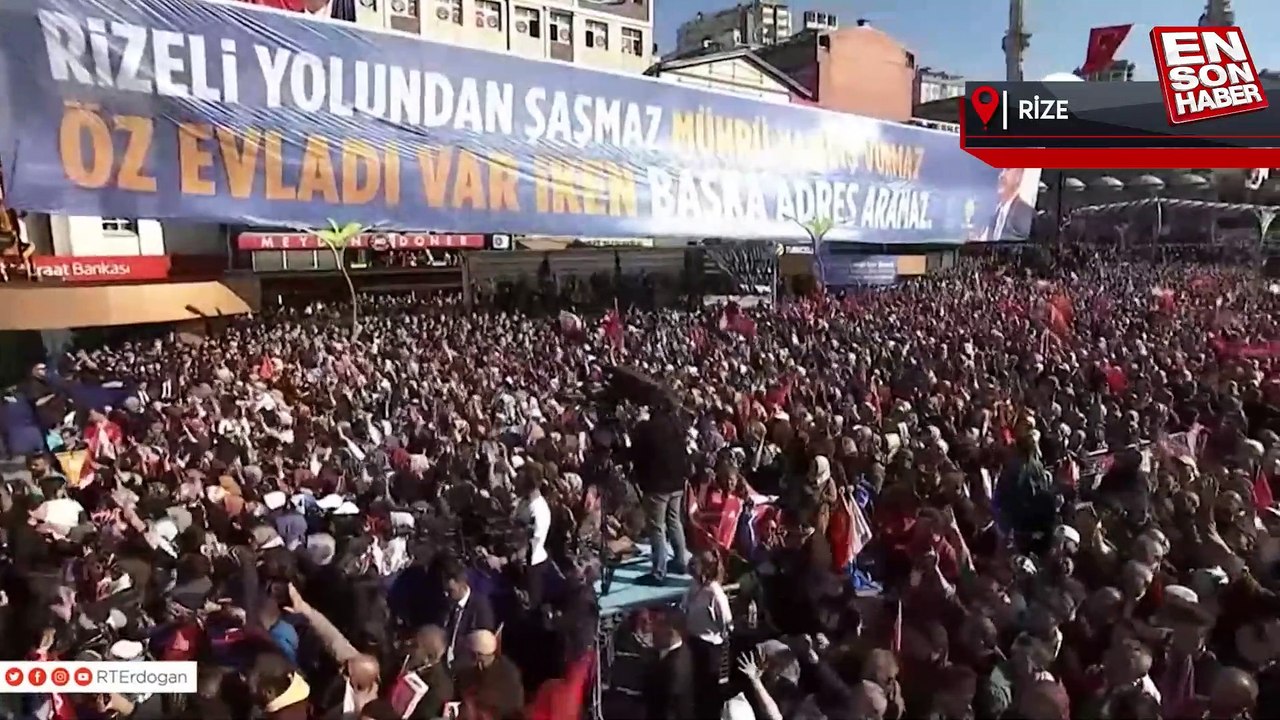 Cumhurbaşkanı Erdoğan'dan Rize'deki çay üreticilerine müjde