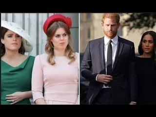 Harry et Meghan "étonnés" alors que Béatrice et Eugénie traînent avec Piers Morgan