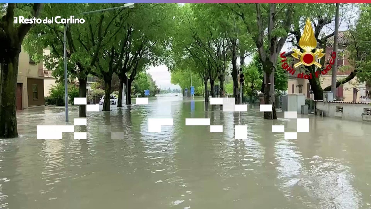 Maltempo a Medicina, esonda il torrente Gaiana