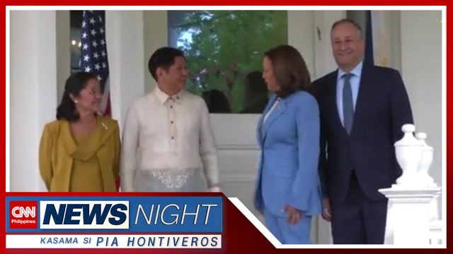 Marcos, U.S. VP Harris iginiit ang kahalagahan ng kooperasyon ng dalawang bansa