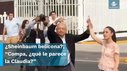 Sheinbaum le entra a los corridos tumbados; difunden canción al estilo de Peso Pluma