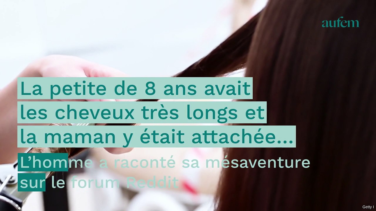 Un papa emmène sa fille de 8 ans se faire raser les cheveux dans le dos de sa mère