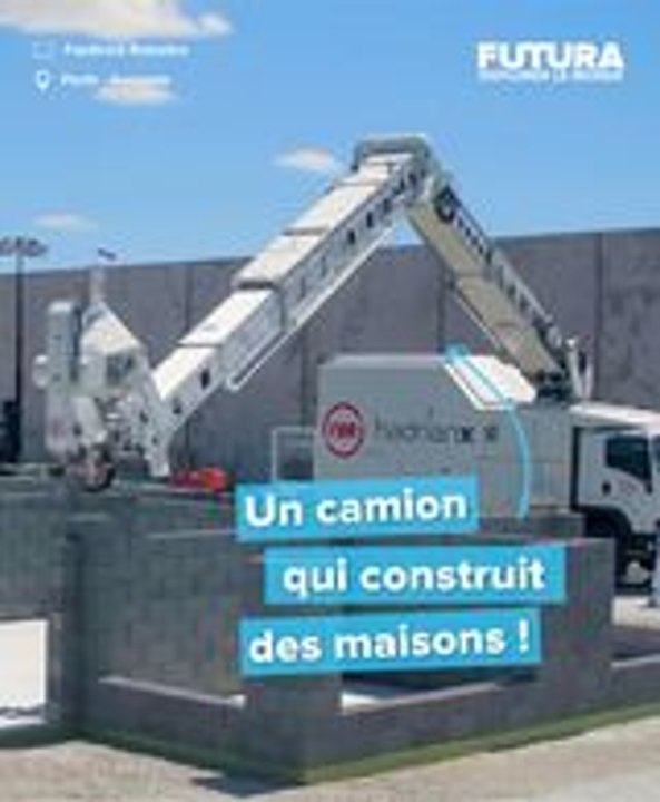 Maçonnerie : Découvrez le robot qui construit une maison en quelques heures !